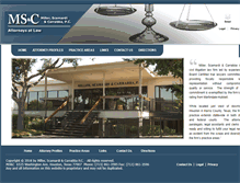 Tablet Screenshot of millerscamardi.com